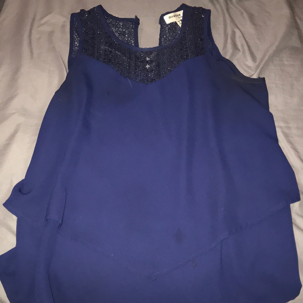 Dark blue dress shirt